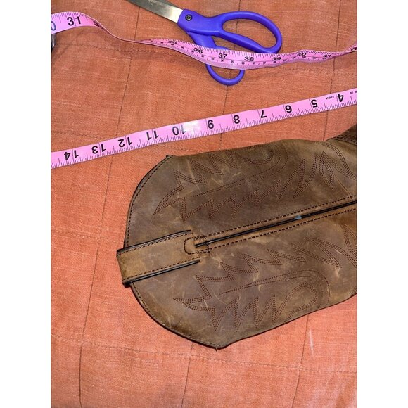 Durango Tan Leather Western Cowboy Boots Size 6.5 M Womens - Picture 9 of 11